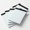6 Pack, variant on 2 Pack 8.5 x 11.75 4x4 Quad Grid Graph Paper, 60 Total Sheets