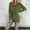 Army Green, variant on Women's Pullover Sweater Winter Warmth Solid Long Sleeve Pullover Sweater For Daily Casual and Attire