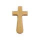 thumbnail image 3 of Escultura de estatua de cruz, letrero de pared para el escritorio del hogar, decoración de cruz de madera, adorno de Jesús para Amarillo claro, 3 of 9