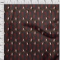 thumbnail image 3 of oneOone Silk Tabby Fabric Arrow Ikat Printed Craft Fabric BTY 42 Inch Wide, 3 of 4