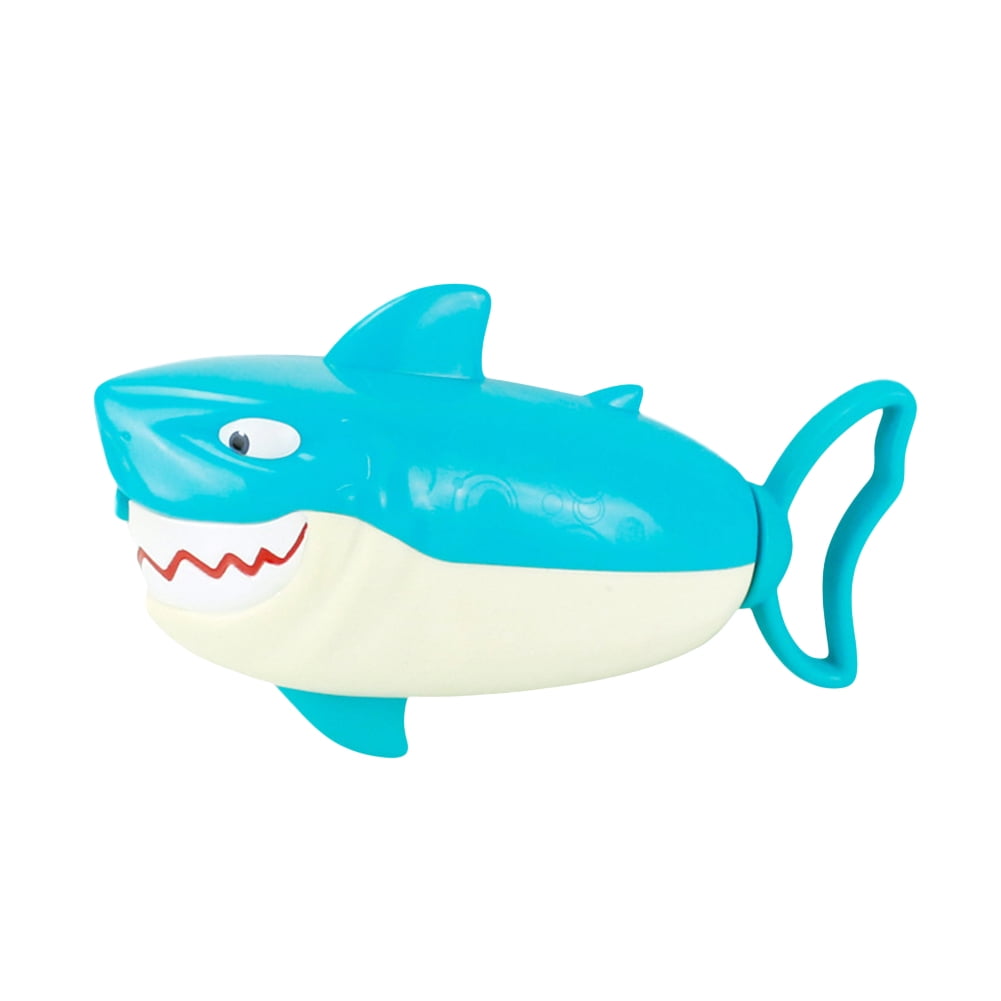 Cuteam Water Pump Toy Cartoon Shark Animal Water Soaker Launcher Shooter Pump Pool Beach Kids Toy Walmart Com Walmart Com