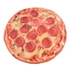 thumbnail image 1 of Alfombra para niños pequeños con diseño de pizza, lavable, esponjosa, redonda, para dormitorio, sala de juegos, 5.2 pies, 1 of 5