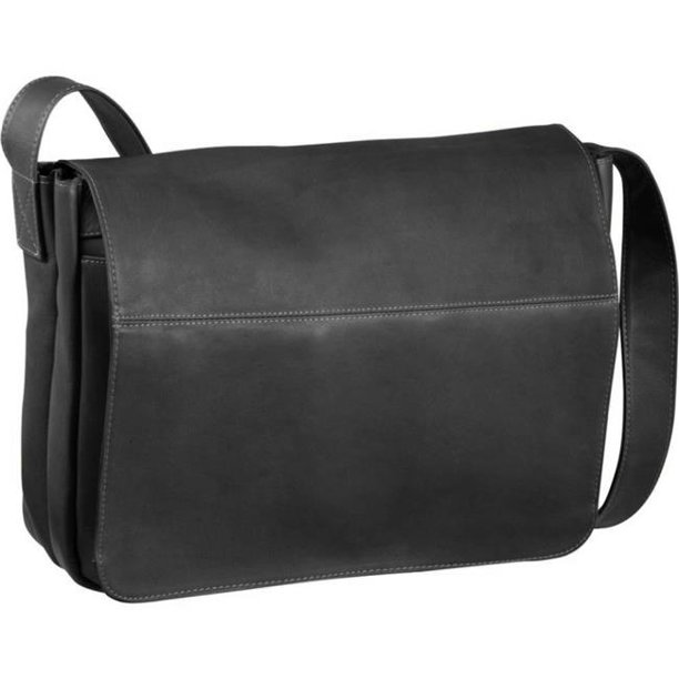 le donne leather messenger bag