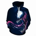 thumbnail image 4 of Venom spring and autumn men's 3D printing Venom hooded hoodie, 4 of 5