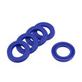 thumbnail image 7 of Uxcell 25mm x 40mm x 6mm UN Type Radial Shaft Oil Seal PU Blue 5 Count, 7 of 7