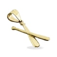 thumbnail image 4 of 14K Gold Crossing Baseball Bats Charm, 4 of 5