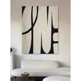 thumbnail image 3 of Hand Painted Oil Painting Original Art Geometric Pattern Living Room Entrance Decoration Painting Abstract Modern Wall Art Decor, 3 of 9