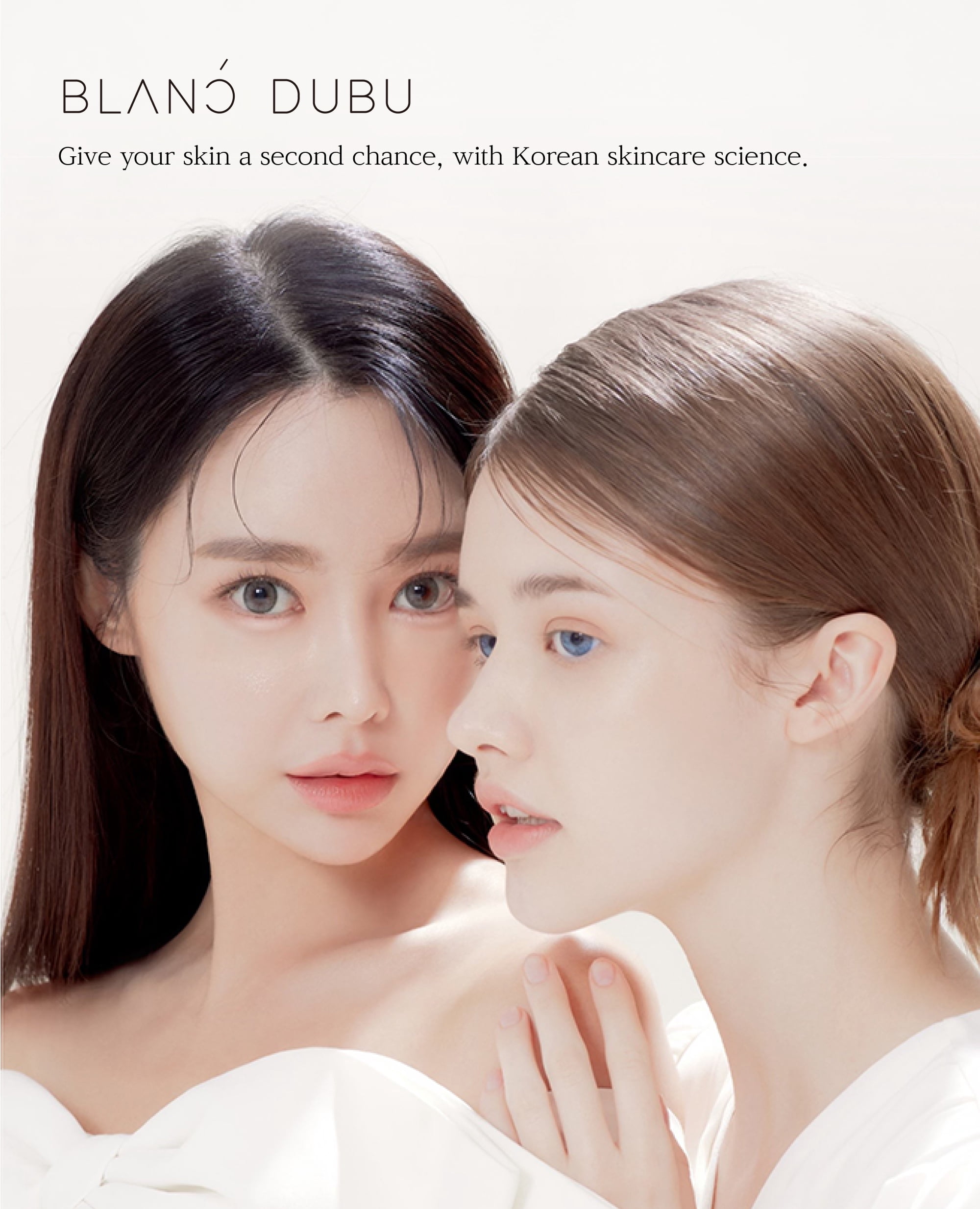 BLANC DUBU Nuborn Cell Donkey Milk Collagen Cream Bi-Gel Moisturizer with 10% Donkey Milk Ceramide Probiotic Complex Dermatest Excellent All Skin Types 2.19 fl oz