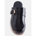thumbnail image 5 of Scenario Women's Studded Faux Leather Platform Clogs, 5 of 6