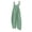 Green, variant on JULMCOMO Plus Size Jumpsuits for Women Plaid Print Tie Strap Scoop Neck Loose Fit Overalls Sleeveless Vacation Casual Jumpsuits Red 2XL
