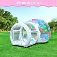 thumbnail image 2 of Relunch 10FT Commercial TPU Inflatable Balloon House with Blower& Pump for Kids Backyard Birthday Wedding Party, 2 of 9