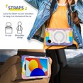 thumbnail image 6 of FJLBDE Case for Xiaomi Redmi Pad SE 8.7 inch 2024 with 360 Kickstand, Shoulder Strap Carrying Protective Cover, Multicolor Pink, 6 of 6