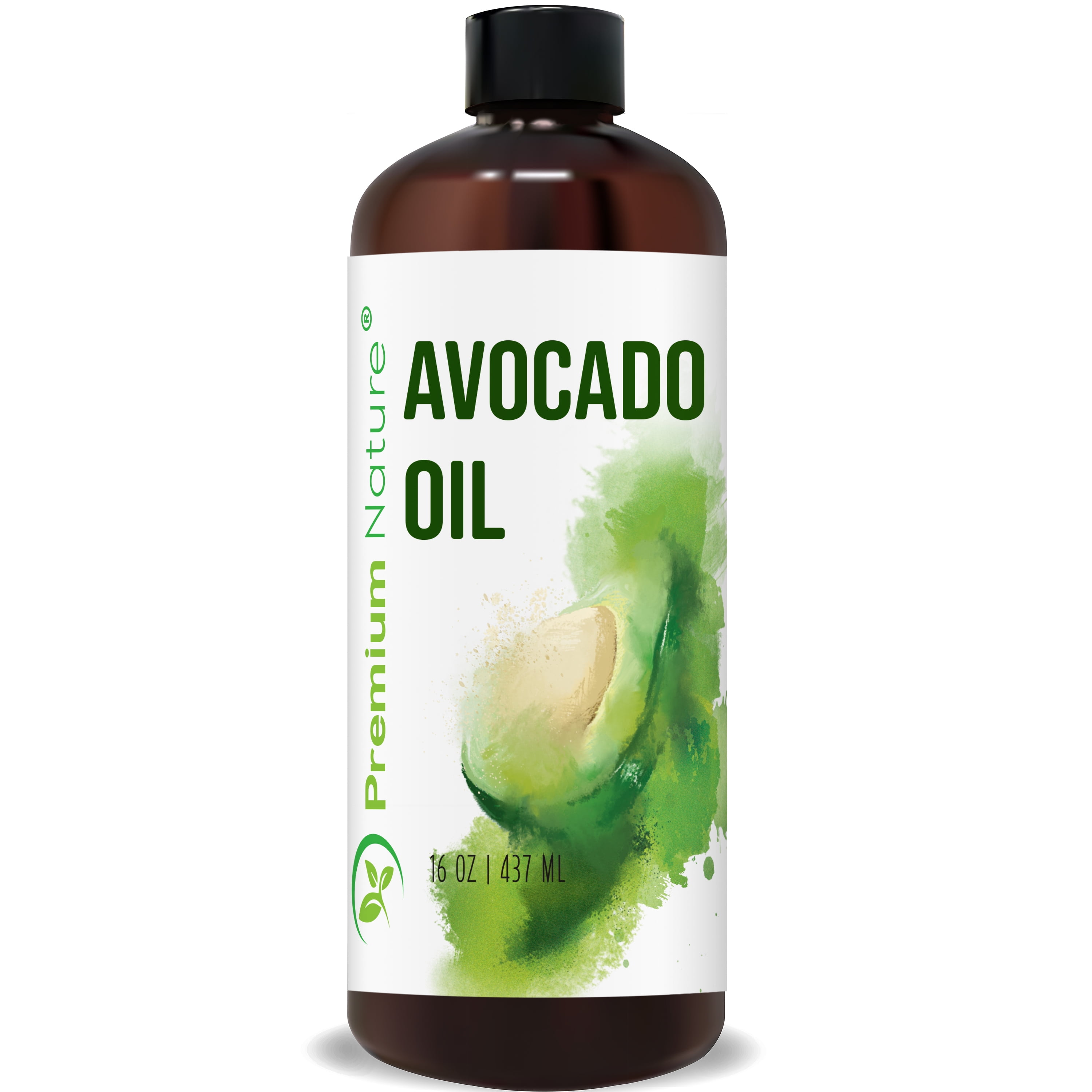 Avocado Oil Natural 16 oz Massage Body Oil Moisturizer for Skin Hair