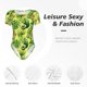 thumbnail image 4 of Fotbe Kiwi and Avocado Body de Mujer con Cuello Redondo y Mangas Cortas, Sin Mangas Ajustado, Suave, Cómodo y Básico-XX-Large, 4 of 7