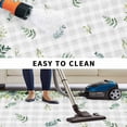 thumbnail image 5 of Eucalyptus Outdoor Rug for Patio/Deck/Porch, Non-Slip Large Area Rug 5 x 7 Ft, Sage Green Farm Plant Gray Buffalo Plaid Indoor Outdoor Rugs Washable Area Rugs, Reversible Camping Rug Carpet Runner, 5 of 8