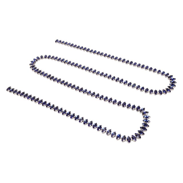 Adorno De Cuentas Cortable Brillante Con Cadena De Garra De Diamantes De Imitación Para Bricolaje