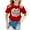 Red, variant on Hiijoy Infant Girls Mother's Day T-Shirt Summer Short Sleeve Graphic T Shirt, Sizes 1-9