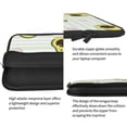 thumbnail image 4 of Pofeuu Avocado of a Hear Print Laptop Carrying Case,13-15-Inch Laptop and Tablet, Sleek Design, Durable and Water-Repellent Fabric, Business Casual or School-13 inch, 4 of 8