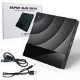 thumbnail image 4 of maskred External CD DVD Drive USB 3.0 Touch Control Portable CD DVD +/-RW Drive Burner Writer Rewriter Player Reader, 4 of 6