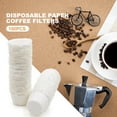 thumbnail image 3 of Coffee Filter Papers Replacement White Coffee Paper Pod 100-500Pcs Disposable Coffee Paper Pods for Keurig 1.0 2.0 (400PCS), 3 of 7