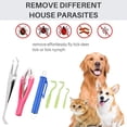 thumbnail image 3 of Pinzas Para Garrapatas De 6 Uds., Juego Profesional De Ganchos Para Garrapatas, Pinzas Para Quitar Garrapatas Para Todos Los Tamaños De Garrapatas Para Perros Y Gatos seitruly PT002159-00, 3 of 6