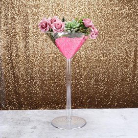 Jumbo Martini Glass Vase Centerpiece 23 Inch Walmart Com