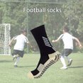 thumbnail image 4 of Calcetines de fútbol para correr al aire libre, calcetines de media pantorrilla para adultos (negro) Likrtyny Deportes al aire libre Salida diaria Juego de fiesta, 4 of 6