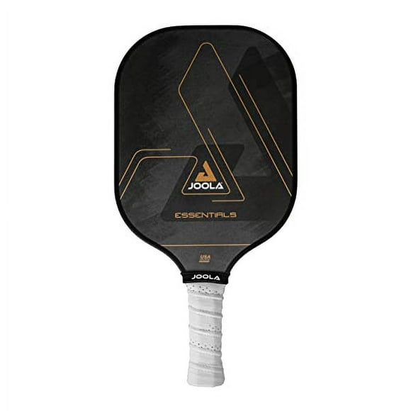 Joola Essentials Performance Pickleball Paddle with Reinforced Fiberglass Surface and Honeycomb Polypropylene Core Black (18527)