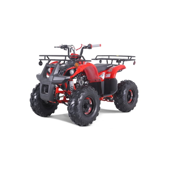 Tao Motor T125 107CC Gas 4-Stroke Engine Kids ATV Engine for Beginner Rider with 8" Wheels and Tires,Red