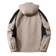 thumbnail image 3 of JHLZHS Scrub Jacket Men's Windbreaker Overcoat for Autumn Outdoor Hiking Men's Winter Jacket 494, 3 of 3