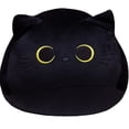 thumbnail image 1 of Almohada de gato negro Kawaii para niños y niñas, muñeco de peluche bonito de alta calidad, regalo de animales de dibujos animados, decoración para niños, 8-40CM Fivean unisex, 1 of 2