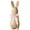 Stand, variant on Coollooc Woven Rattan Easter Bunny Figurines, Wicker Easter Bunny Garden Statue with Bow for Spring Table Centerpieces Indoor Outdoor Patio Yard Farmhouse Decorations Home Decor(Squat)
