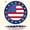 B, variant on 4th of July Decorations,4th of July Paper Plates,4th of July Decorations Party Supplies, Fourth of July Decorations, Independence Day Party Serves 24(B 9IN)