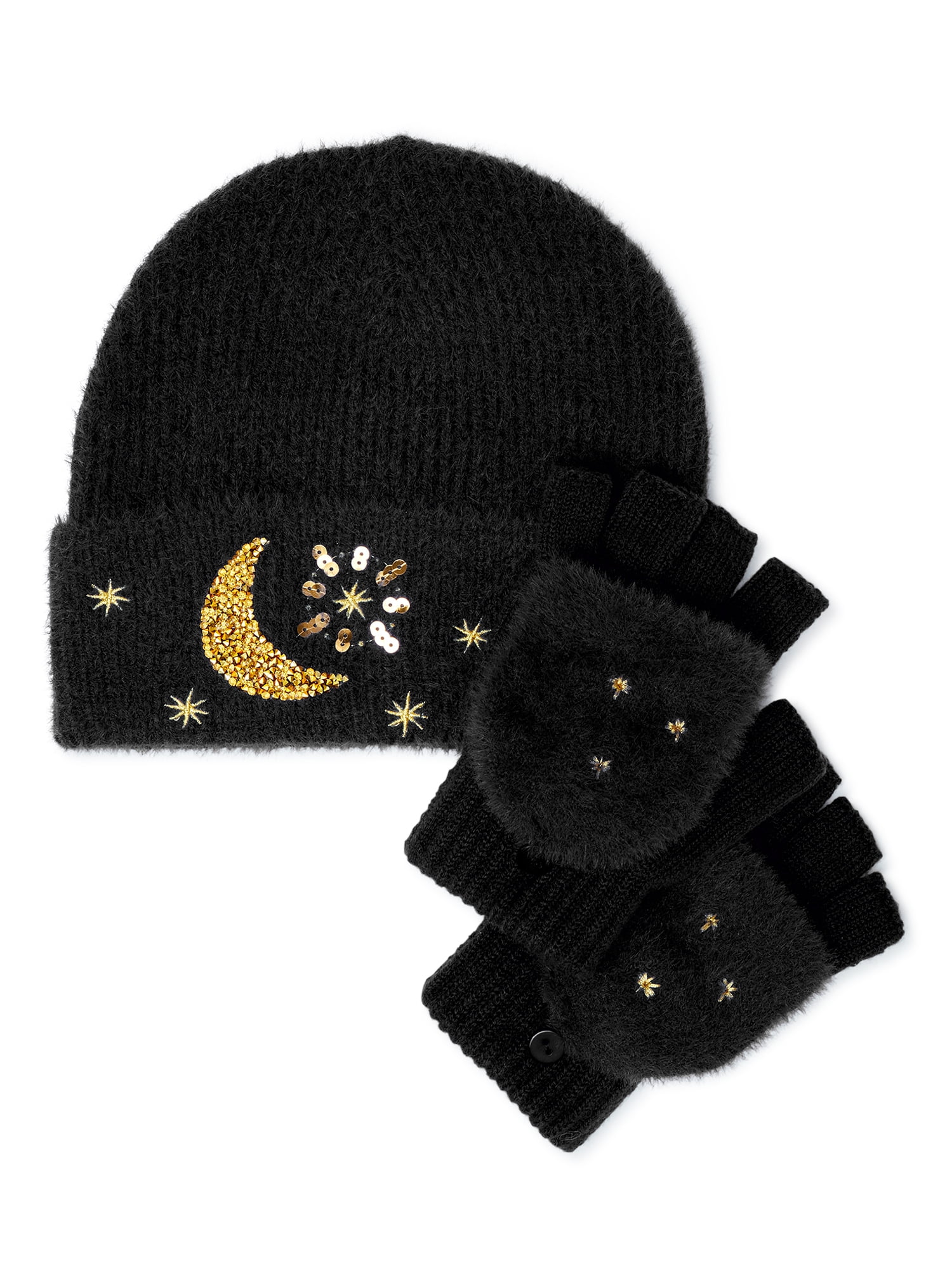 Generic Girls Celestial Hat and Gloves Set, 2-Piece