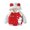 1-85Red301, variant on CAIVO Baby Hooded Cute Animal Print Coats Autumn Winter Girls Winter Boys Padded Jacket Padded Coats Long Sleeve Classic Outerwear