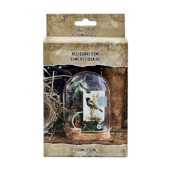Tim Holtz - Advantus Idea-Ology Reliquary Dome Art Craft, Clear C51