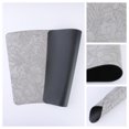 thumbnail image 2 of Unique Bargains Set of 6 Place Mat Faux Leather Table Placemats Washable Gray 19x12in, 2 of 7