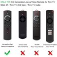 thumbnail image 4 of Funda protectora de silicona suave, repuesto antideslizante a prueba de golpes para mando a distancia Fire TV Stick 4K, 4 of 6