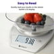 thumbnail image 4 of Báscula de cocina Etekcity Food de 0,1 g con cuenco de acero inoxidable de 5 kg/11 libras, 4 of 8