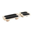 thumbnail image 4 of Balance de equilibrio de una sola pierna Balance de equilibrio Interior Anti -Slip Wooden Multifuncional Estabilizador de tobillo Estabilizador, 4 of 8