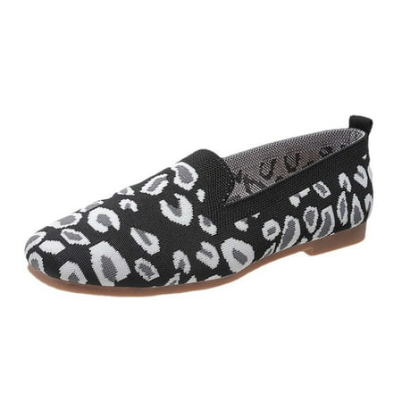 

Women s Pointed Toe Ballet Flats Shoes Mesh Slip-On Dress Shoes Clearance Female Fashion Square Toe Flats Shoes Lightweight Soft Sneakers Casual Shoe Black 7