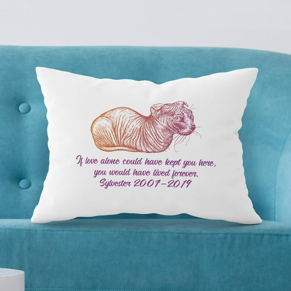 Personalized Pet Memorial Pillow Case