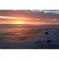 thumbnail image 3 of Crane, Rita 14x11 Black Modern Framed Museum Art Print Titled - Pacific Sunset II, 3 of 5