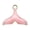 Pink, variant on 50 pcs KC Gold Color Alloy Enamel Dolphin tail Charms 17x16MM DIY Jewelry Making-Black