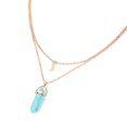 thumbnail image 2 of Collar HUOGUO con colgante de cristal de piedra natural para mujer, 2 of 4