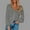 Khaki, variant on Dvkptbk Sweaters for Women Women Short Cardigan Sweater Long Sleeved Crochet Knit Shawl Front Open V-neck Button Top Clothes on Clearance