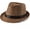 Coffee, variant on Yorcoten Summer Straw Beach Fedora Hat for Women Men Sun Panama Short Brim Hat Fashionable Trilby Hat Travel Essentials , Fishing Hat Vacation Gift Cruise Accessories