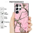 thumbnail image 3 of CoverON Design For Samsung Galaxy S23 Ultra Phone Case, Flexible Rubber Slim TPU Cover, Pink Camouflage, 3 of 8