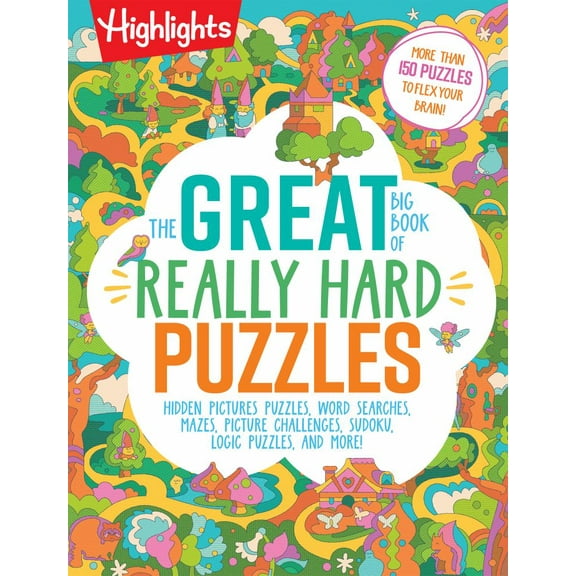 HIGHLIGHTS: The Great Big Book of Really Hard Puzzles (Paperback)