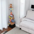 thumbnail image 2 of Nifao Artistic Graffiti Violin Resin Statue Mounted on a Base – Resin Statue, Music Art Decor, 9"L x 10"W x 26"H, 2 of 13